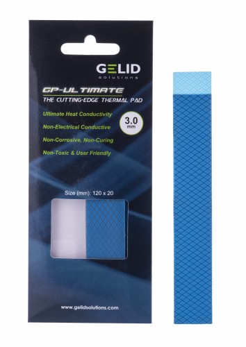 Termopady Gelid Ultimate 120x20x3.0mm TP-GP04-R-E - 1132906