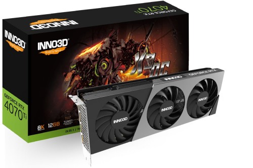 Karta graf. INNO3D GeF RTX 4070 Ti X3 OC 12GB - 1219577