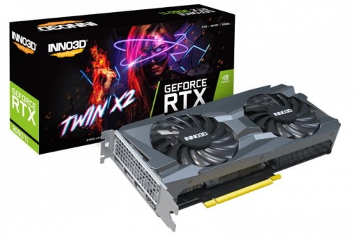 Karta graf. INNO3D GeF RTX 3060 Ti Twin X2 LHR 8GB - 1219583