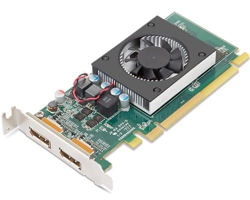 Lenovo AMD Radeon 520 2GB GDDR5 Dual DP Graphics Card with LP Bracket - 1133049