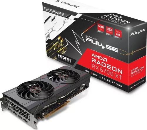 Karta graf. SAPPHIRE PULSE AMD RX 6700 XT GAM. 12G - 1316080