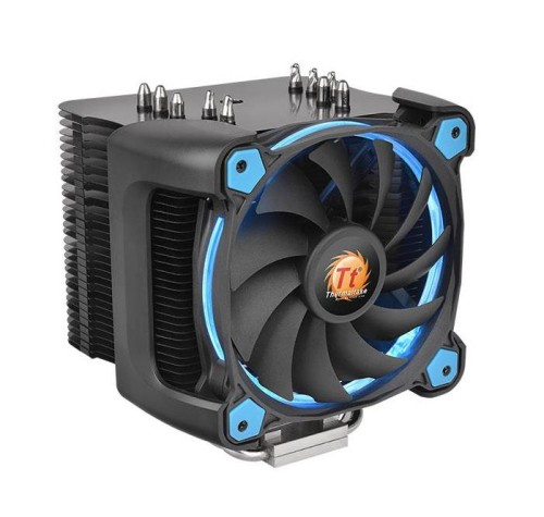 Chłodzenie CPU Thermaltake Riing Silent 12 Pro Blue CL-P021-CA12BU-A (AM2, AM2+, AM3, AM3+, FM1, FM2, LGA 1150, LGA 1151, LGA 1155, LGA 1156, LGA 1366, LGA 2011, LGA 2011-3, LGA 775) - 722413
