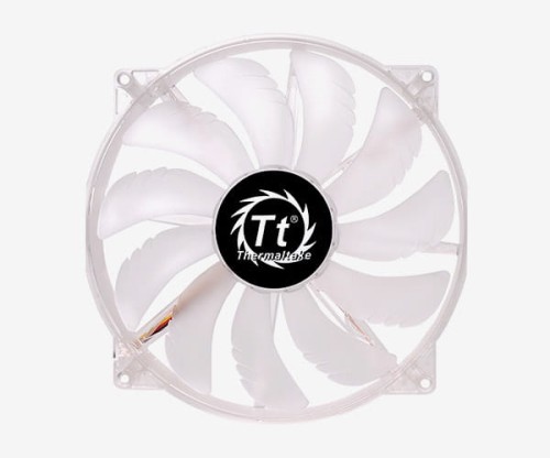 Wentylator do obudowy Thermaltake Pure 20 LED Blue CL-F016-PL20BU-A (200 mm; 800 obr/min; Niebieski) - 952370