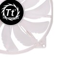 Wentylator do obudowy Thermaltake Pure 20 LED Blue CL-F016-PL20BU-A (200 mm; 800 obr/min; Niebieski) - 952376