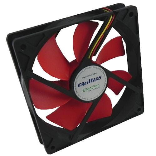 Wentylator Qoltec RedBreezer 140x140x25 19dBA 3pin HY-Bearin - 985611