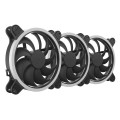 Wentylator SilentiumPC HP Corona RGB 140mm 3-pack - 723274