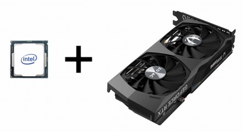 Zestaw: Procesor Intel i9-11900KF 5.3 GHz Unlocked LGA1200 + Karta graficzna ZOTAC G. GeF RTX 3060 Twin Edge OC 12G LHR - 1133256