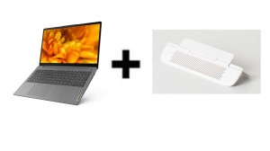 Lenovo IdeaPad 3 15ITL6 i5-1135G7 15.6" FHD IPS 300nits AG 8GB DDR4 3200 SSD512 Intel Iris Xe Graphics WLAN+BT NoOS Arctic Grey+++++POUT Eyes10 - Ultralekka podstawka pod laptopa, kolor biały