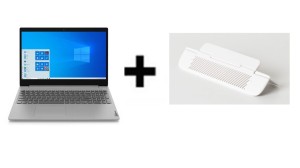 Lenovo IdeaPad 3 15ADA6 Athlon Silver 3050U 15.6" FHD IPS 300nits AG 8GB DDR4 2400 SSD512 AMD Radeon Graphics Win11 Arctic Grey+++++POUT Eyes10 - Ultralekka podstawka pod laptopa, kolor biały