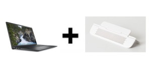 Dell Vostro 3510 i3-1115G4 15.6" FHD 8GB DDR4 SSD512 Intel UHD FgrPr Cam & Mic WLAN + BT Backlit Kb 3 Cell W11Pro+++++POUT Eyes10 - Ultralekka podstawka pod laptopa, kolor biały