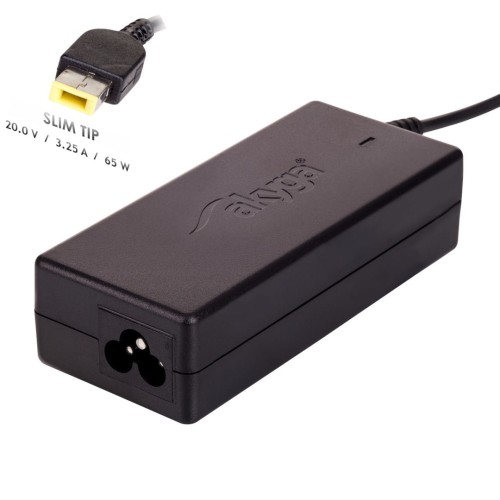 Zasilacz sieciowy Akyga Square AK-ND-24 do notebooka IBM, Lenovo (20 V; 3,25 A; 65W; Slim Tip, Square yellow ) (WYPRZEDAŻ) - 1273820