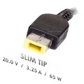 Zasilacz sieciowy Akyga Square AK-ND-24 do notebooka IBM, Lenovo (20 V; 3,25 A; 65W; Slim Tip, Square yellow ) (WYPRZEDAŻ) - 1134443