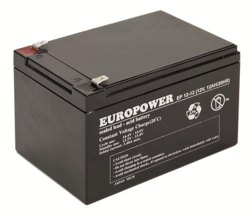 Akumulator Europower do UPS 12V12Ah (EP 12-12) - 984156