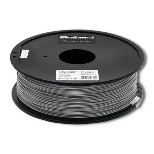 Filament Qoltec do druku 3D | ABS PRO | 1,75mm | 1kg | Silver - 977200