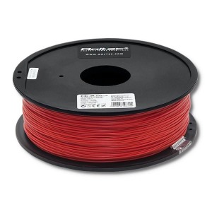 Filament Qoltec do druku 3D | ABS PRO | 1,75mm | 1kg | Red