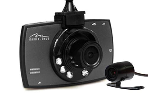 Wideorejestrator Media-Tech U-DRIVE DUAL kamera cofania MT4056 - 965006