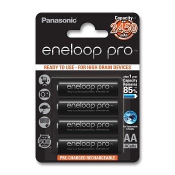 Akumulatorki Eneloop Pro Panasonic AA 2450mAh 4 SZT - 675774