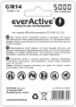 Zestaw akumulatorków everActive EVHRL14-5000 (5000mAh ; Ni-MH) - 1196673