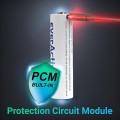 EVERACTIVE AKUMULATOR 18650 3,7V LI-ION 3200MAH MICRO USB Z ZABEZPIECZENIEM FWEV1865032MBOX - 893396