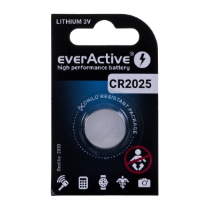 Bateria litowa CR2025 everActive 1 szt.