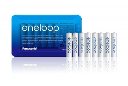 Akumulatorki Eneloop Panasonic AAA 750 mAh 8 SZT. Sliding Pack - 969536