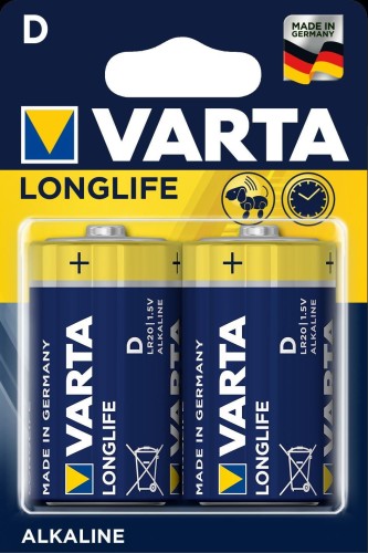 Baterie VARTA Longlife Extra LR20/D 2szt - 969774