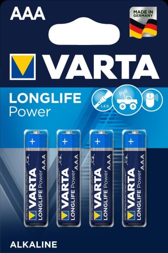 Baterie VARTA High Energy, Micro LR03/AAA - 4 szt - 969778