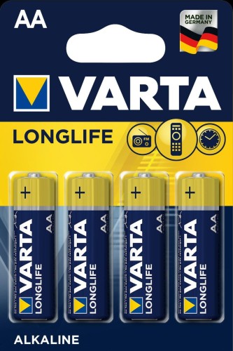 Baterie VARTA Longlife Mignon LR06/AA - 4 szt - 969783