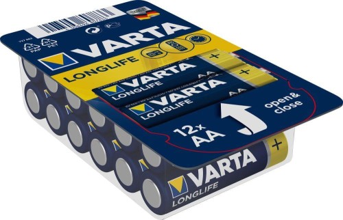 Baterie VARTA Longlife AA 1.5V 12szt - 969788