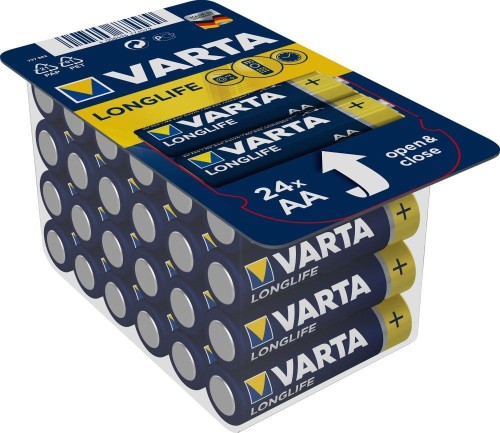 Baterie VARTA Longlife AA 1.5V 24szt - 969789