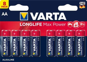 Baterie VARTA LONGLIFE MAX POWER AA 1.5V 8 szt