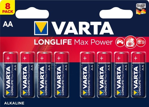 Baterie VARTA LONGLIFE MAX POWER AA 1.5V 8 szt - 969798