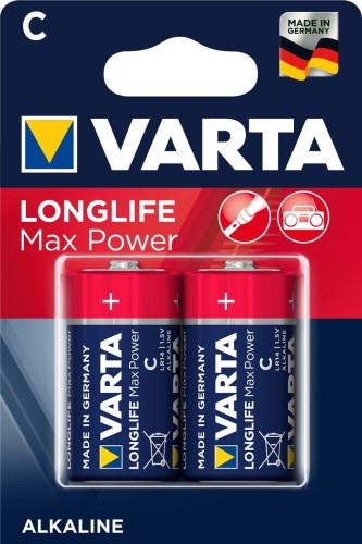Baterie VARTA LONGLIFE MAX POWER C 1.5V 2 szt - 969800