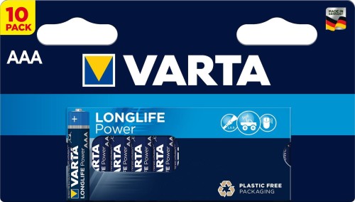 Baterie VARTA LONGLIFE POWER AAA 1.5V 10 szt - 969804