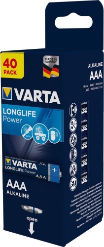 Baterie VARTA LONGLIFE POWER AAA 1.5V 40 szt - 969805