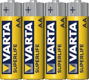 Baterie VARTA Superlife, Mignon R6P/AA - 4 szt