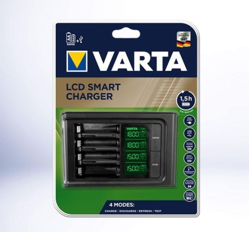 Ładowarka akumulatorków VARTA LCD SMART CHARGER - 969820
