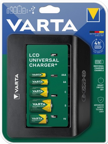 Ładowarka akumulatorków VARTA LCD UNIVERSAL CHARGER+ - 969822