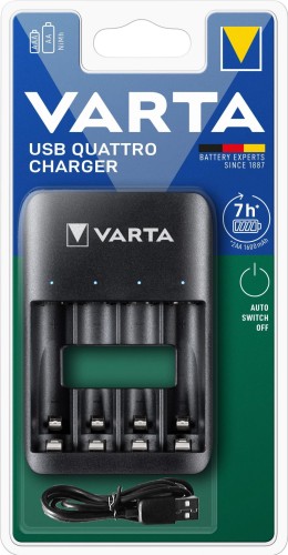 Ładowarka akumulatorków VARTA VALUE USB QUATTRO CHARGER - 969827