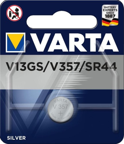 Bateria VARTA V13GS/V 357 Electronics SR 44 - 1 szt - 969836