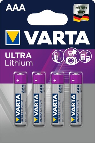 Baterie VARTA Professional Lithium, Micro AAA - 4 szt - 969838