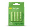 GP 4 X AKUMULATORKI AA / R6 GP RECYKO 2700 SERIES NI-MH 2600MAH 270AAHCE-5EB4 - 1304611