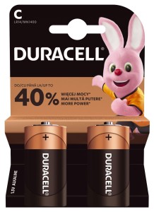 Zestaw baterii alkaliczne Duracell (x 2)