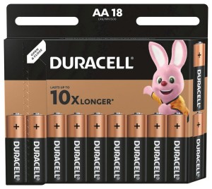 Bateria alkaliczna DURACELL AA/LR6 18szt