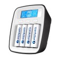 EVERACTIVE ŁADOWARKA AKUMULATORÓW NI-MH, PROFESJONALNA, 4-KANAŁOWA NC1000M - 1013916