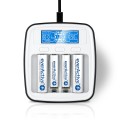 EVERACTIVE ŁADOWARKA AKUMULATORÓW NI-MH, PROFESJONALNA, 4-KANAŁOWA NC1000M - 1013920