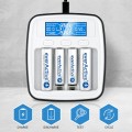 EVERACTIVE ŁADOWARKA AKUMULATORÓW NI-MH, PROFESJONALNA, 4-KANAŁOWA NC1000M - 1013919