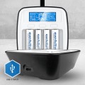 EVERACTIVE ŁADOWARKA AKUMULATORÓW NI-MH, PROFESJONALNA, 4-KANAŁOWA NC1000M - 1013917