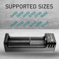 Ładowarka do akumulatorków cylindrycznych Li-ion everActive LC-100 - 1013831
