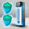 Ładowarka do akumulatorków cylindrycznych Li-ion everActive LC-100 - 1013830